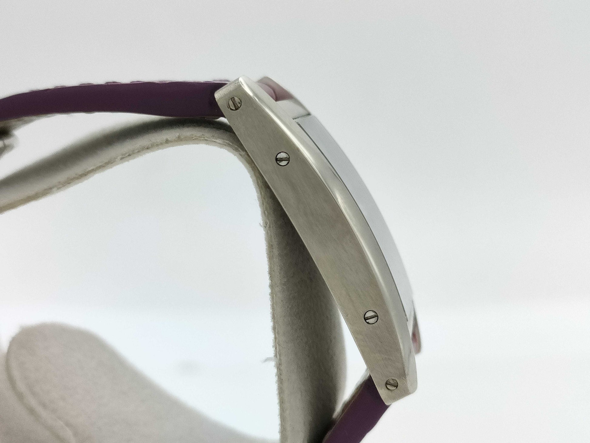 Cartier Tank American W2605129 1713234405CD Grey Dial Quartz K18 Women's Watch