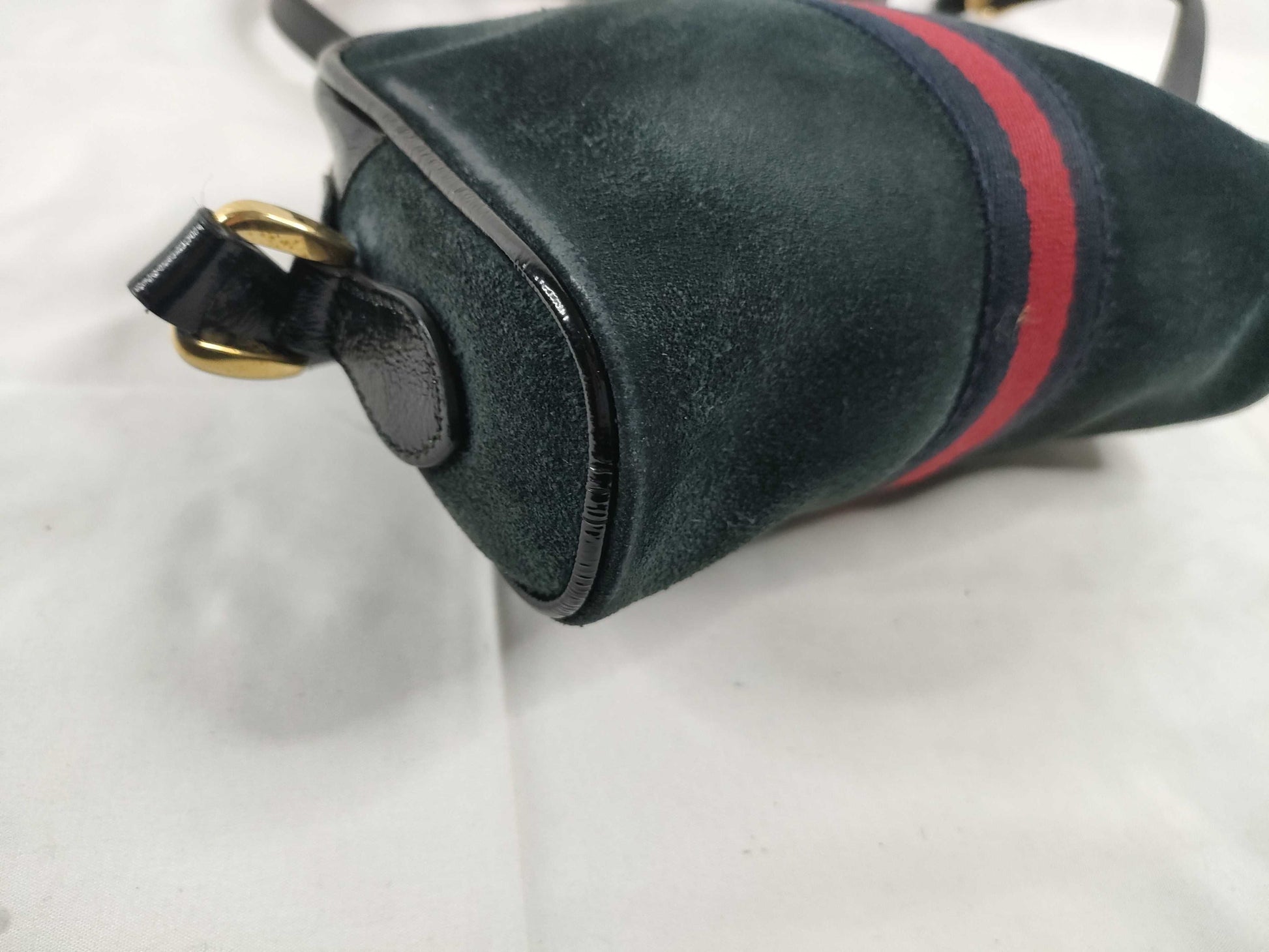 GUCCI GUCCI Gucci Triomphe Suede Shoulder Bag Shoulder Bag