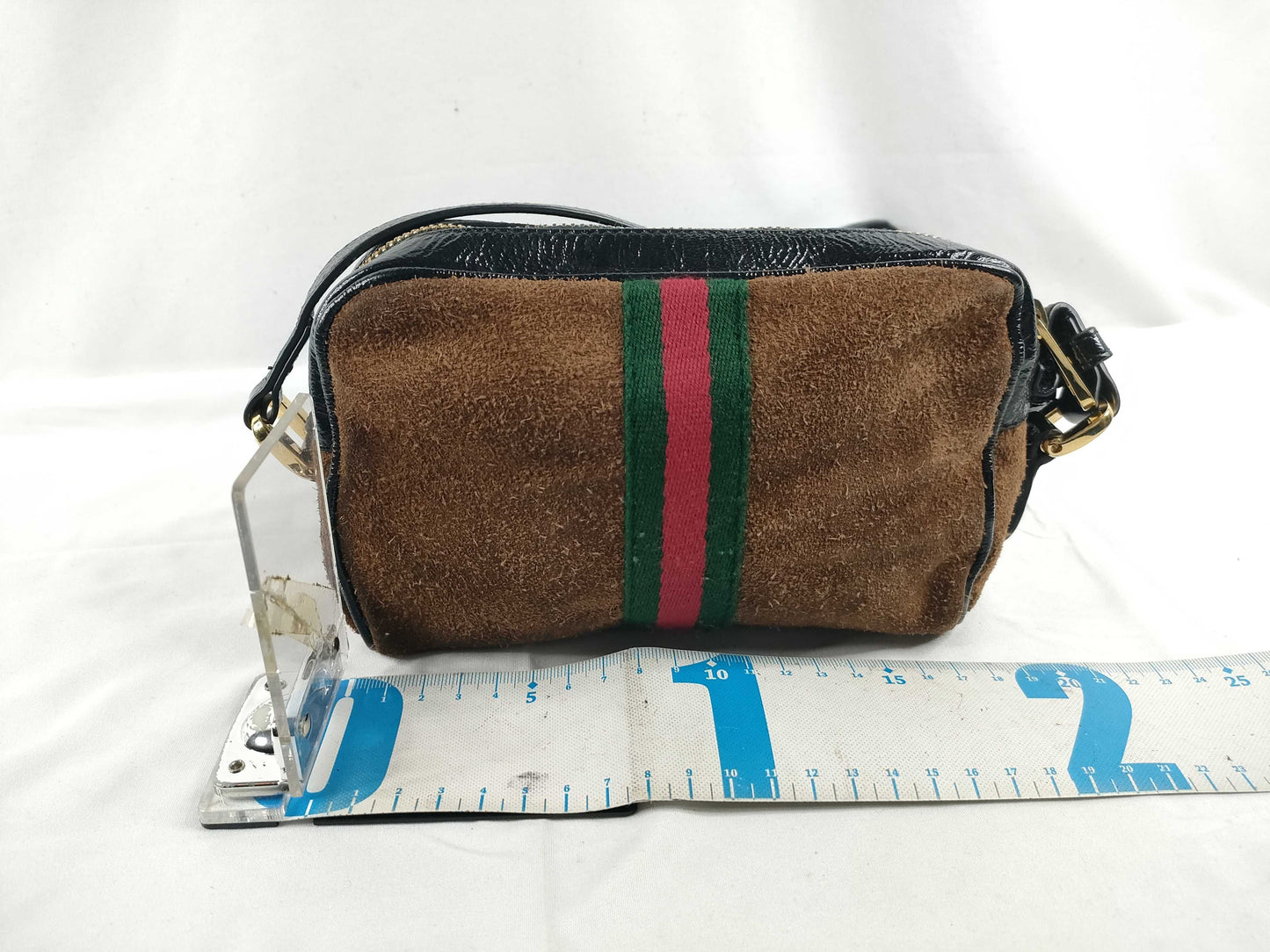 GUCCI GUCCI Gucci Triomphe Suede Shoulder Bag Shoulder Bag