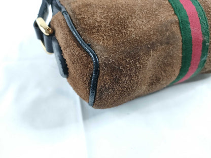 GUCCI GUCCI Gucci Triomphe Suede Shoulder Bag Shoulder Bag