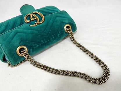 GUCCI GUCCI Velvet Marmont Shoulder Bag Shoulder Bag
