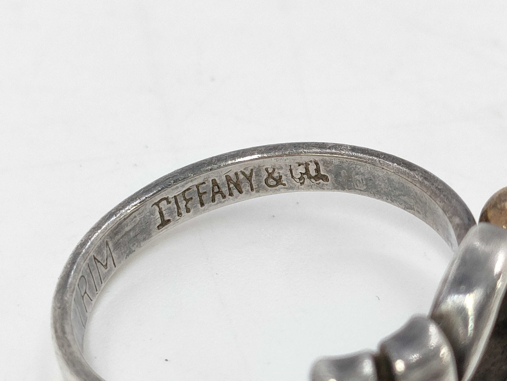 Tiffany&Co. Tiffany Hookeye 750/925 Ring Ring