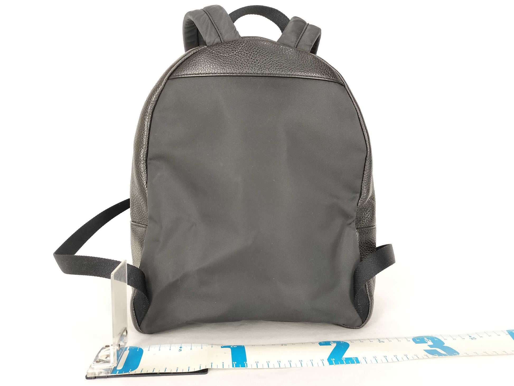 COACH Backpack Leather and Nylon F30550 Black 