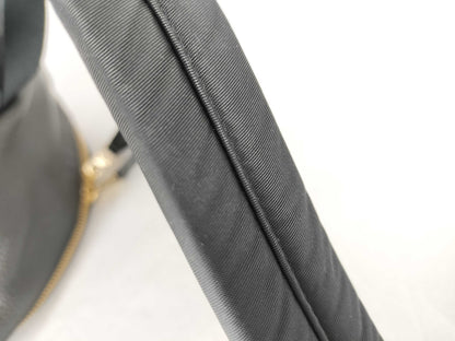 COACH Backpack Leather and Nylon F30550 Black 