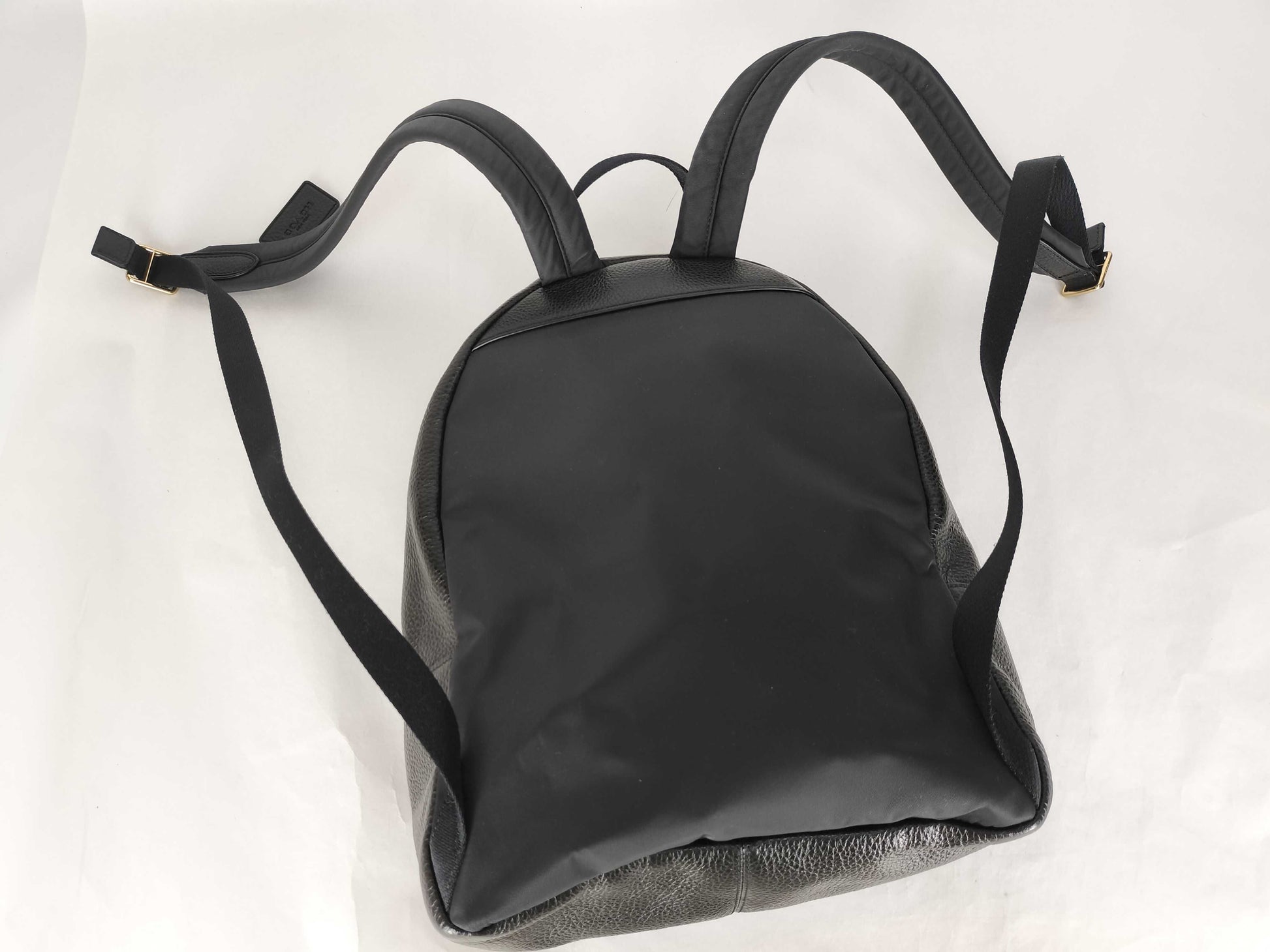 COACH Backpack Leather and Nylon F30550 Black 