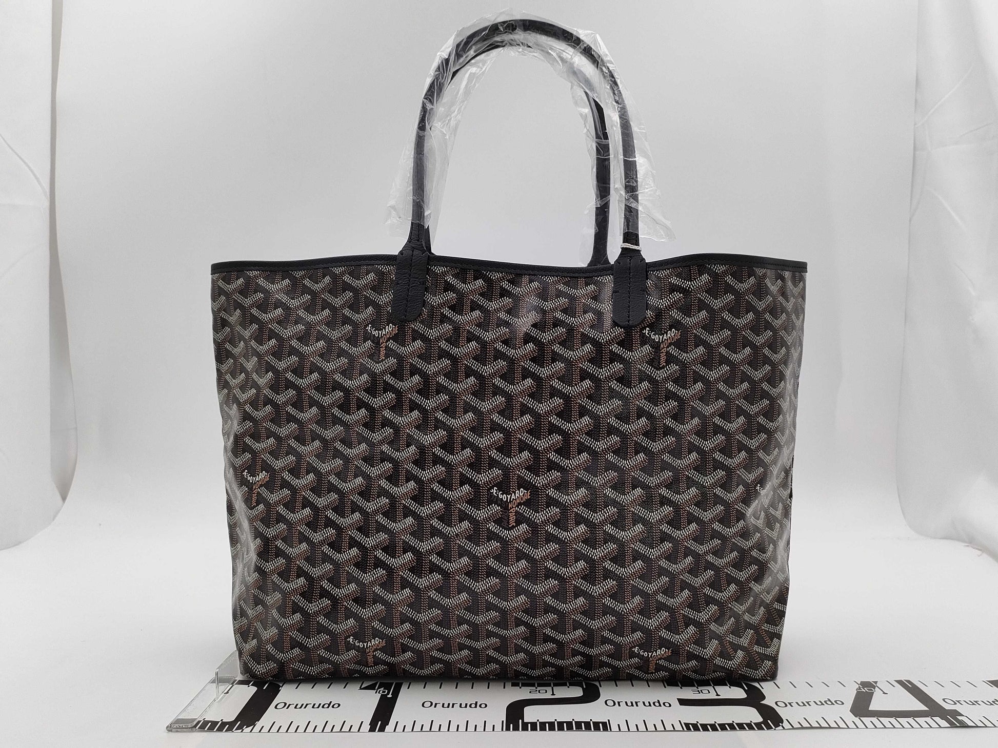 GOYARD Saint-Louis PM Black New Tote Bag