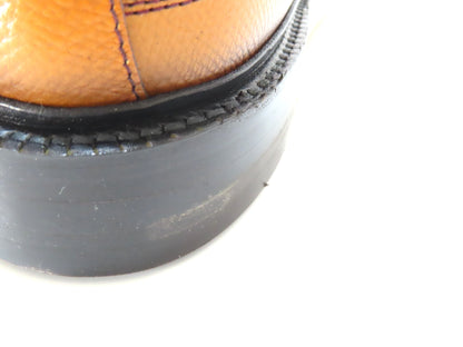 Regal Imperial Grade Wingtip Medallion Dress Shoes, Leather, Brown, Size 24.5cm