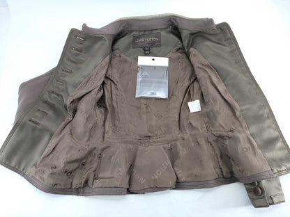 LOUIS VUITTON LOUIS VUITTON Louis Vuitton LV Leather Jacket with Accessories