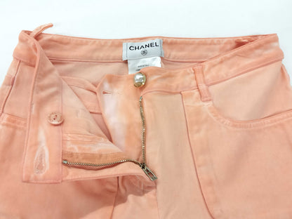 CHANEL CHANEL Denim Pants Jeans Coco Mark P43682V32195 Pants
