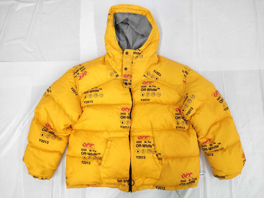 Off-White Puffer Down Jacket 19AW Coat