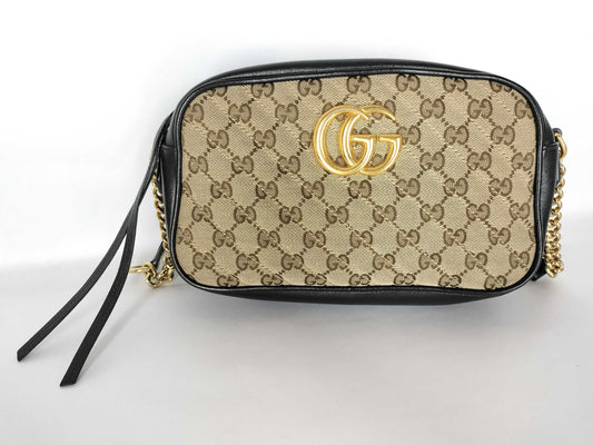 GUCCI GG Canvas Gucci Camera Shoulder Bag Shoulder Bag