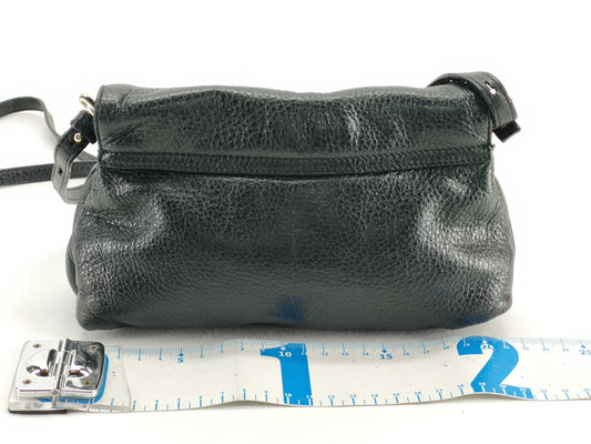 Chloe Lily Flap Leather Black Shoulder Bag