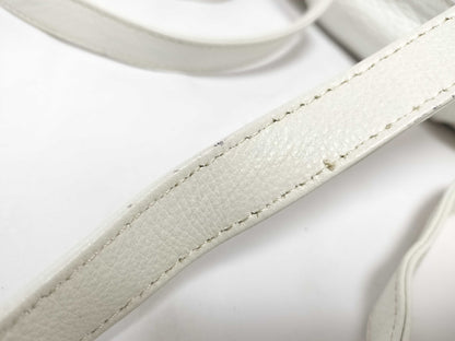 BURBERRY BURBERRY Leather Backpack Nova Check Drawstring Shoulder Bag