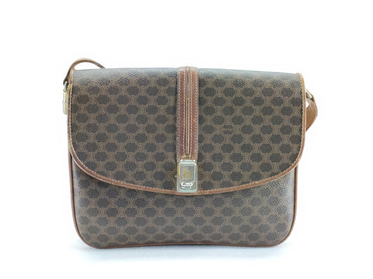 CELINE Macadam Shoulder Bag