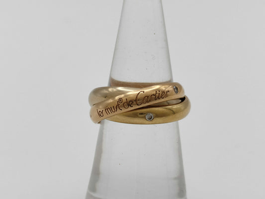 Cartier Trinity #50 1PD 750 9.1g Ring 