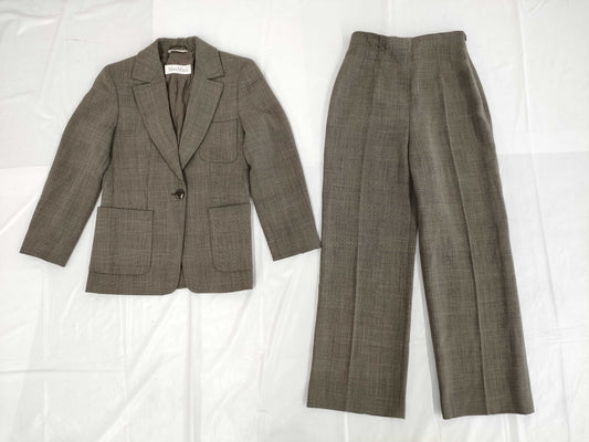 MaxMara Max Mara Suit Setup Check Skirt Suit Size 38 Other Apparel