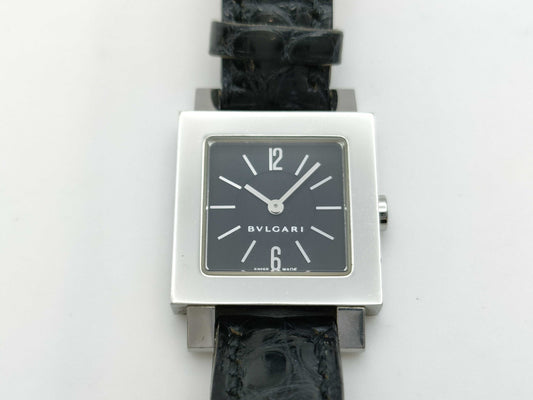 BVLGARI Quadrad SQ22SL L5122 Quartz Immovable Women's Watch
