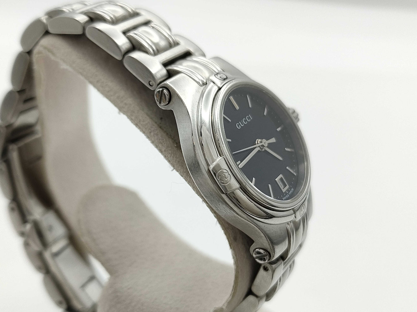 GUCCI 9040L 0140951 Black Dial Quartz Immovable Women's Watch