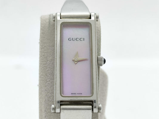 GUCCI 1500L 0843839 Shell Dial Quartz Women's Watch