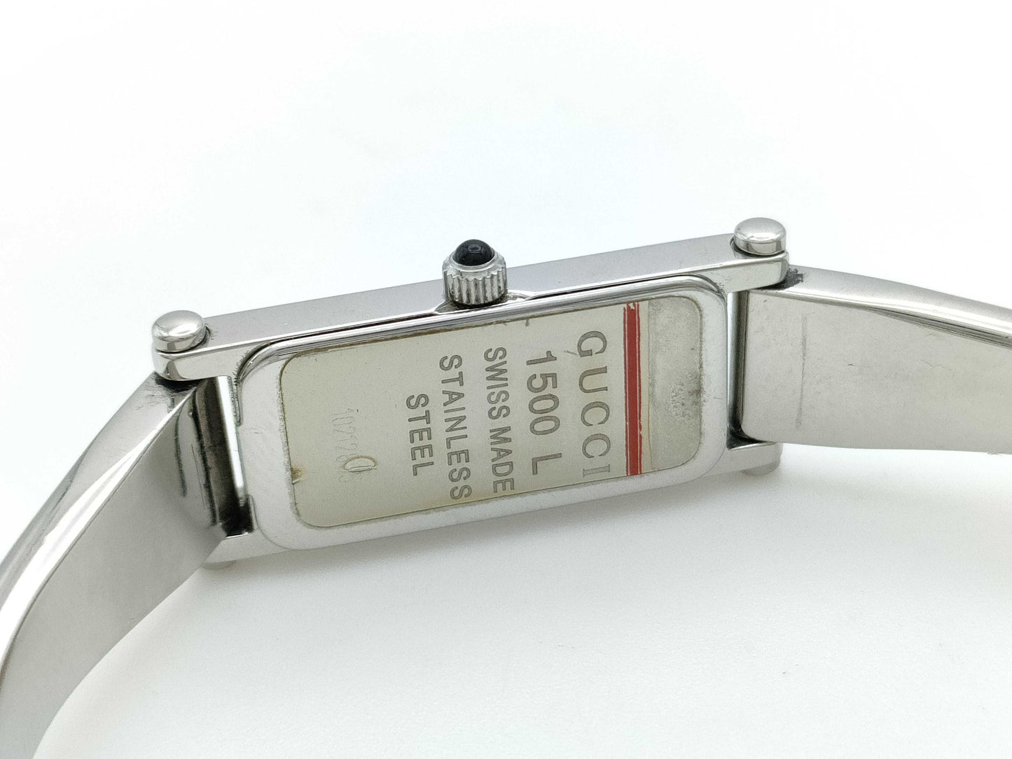 GUCCI 1500L 10212895 Black Dial Quartz Women's Watch