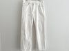Personal period 1999 SS HELMUT LANG Helmut Lang Painted Denim White 28 Inch Pants