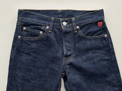 Shu Jeans Shoe Jeans Denim Rigid Red Ear Size 34 Pants