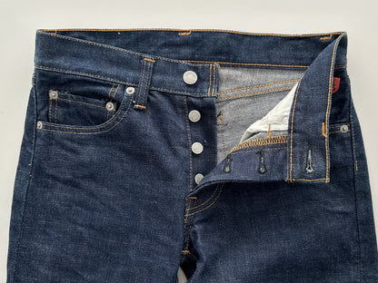 Shu Jeans Shoe Jeans Denim Rigid Red Ear Size 34 Pants