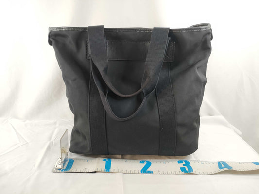 GUCCI Tote Bag 268175 Nylon and Leather Black Men's 