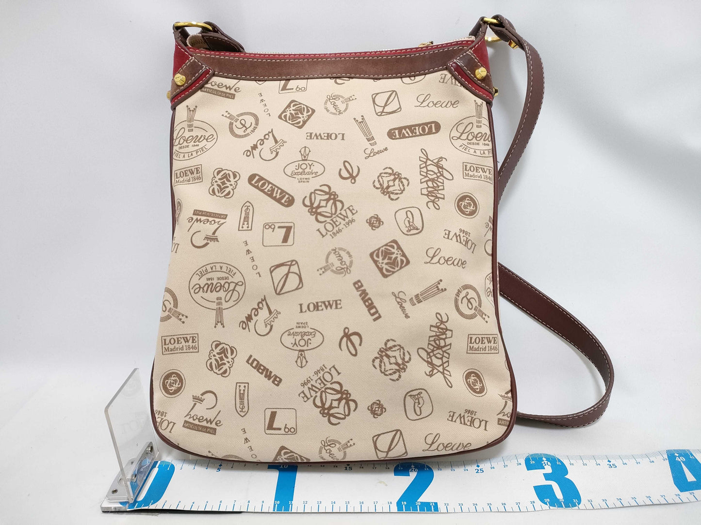 LOEWE canvas shoulder bag