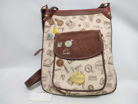 LOEWE canvas shoulder bag