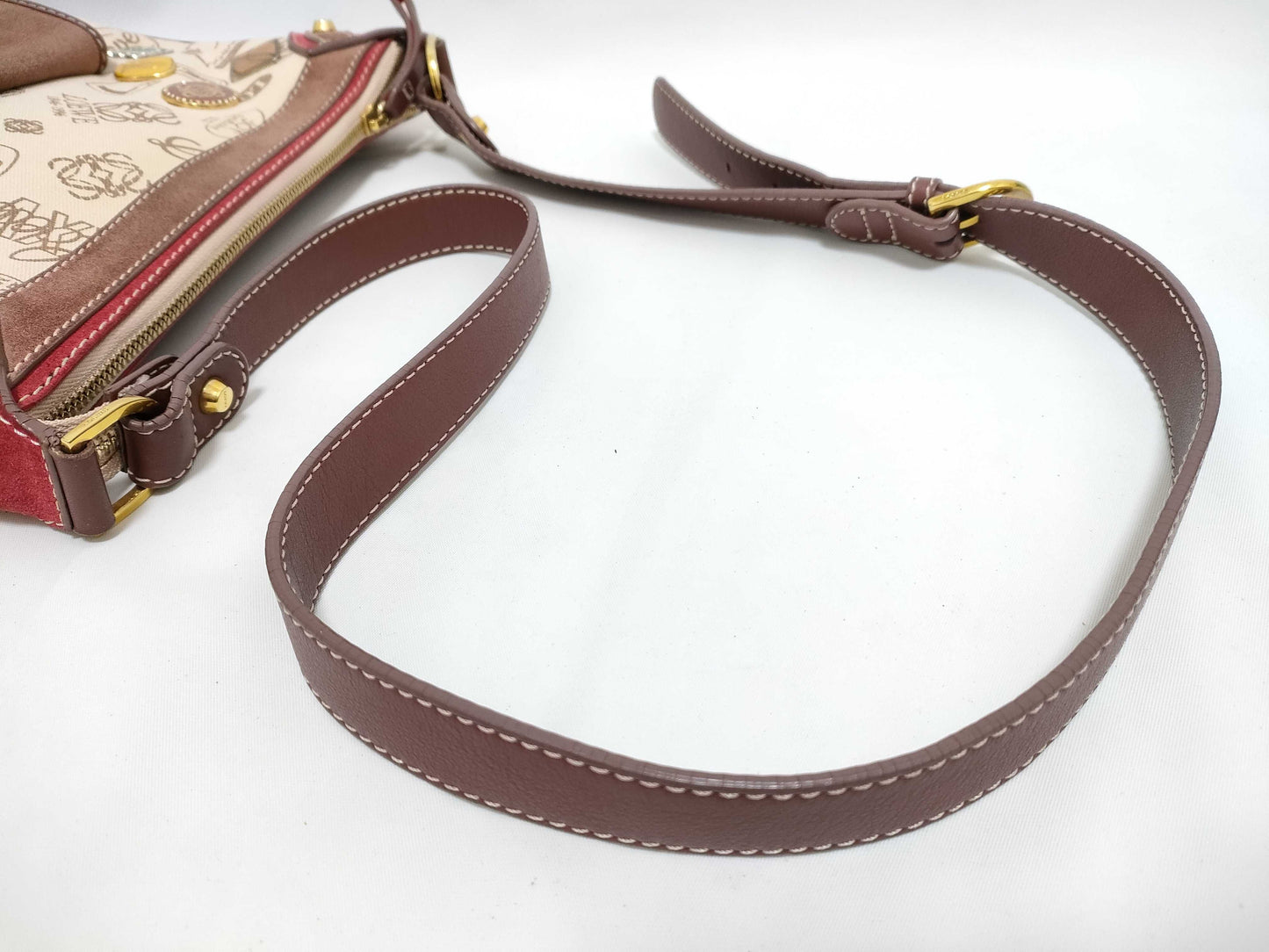 LOEWE canvas shoulder bag