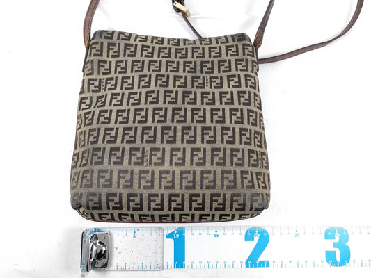 FENDI Zucchino Shoulder Bag