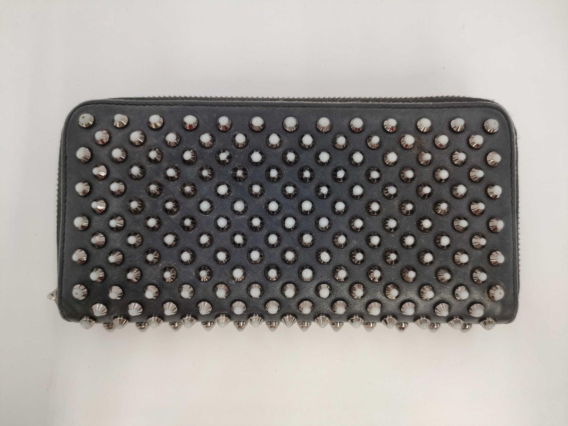 Christian Louboutin Studded Long Wallet Wallet