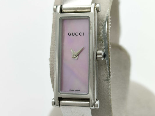 GUCCI 1500L 11417721 Quartz Shell Dial Women's Watch