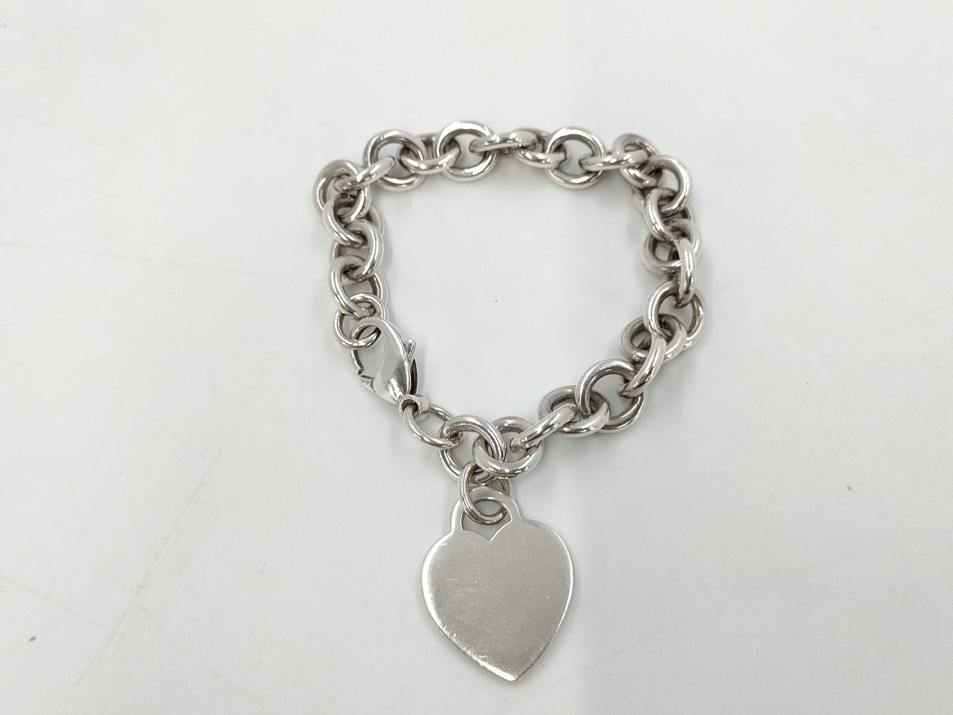 Tiffany & Co. Tiffany Return to Heart Tag SV925 Bracelet Bangle