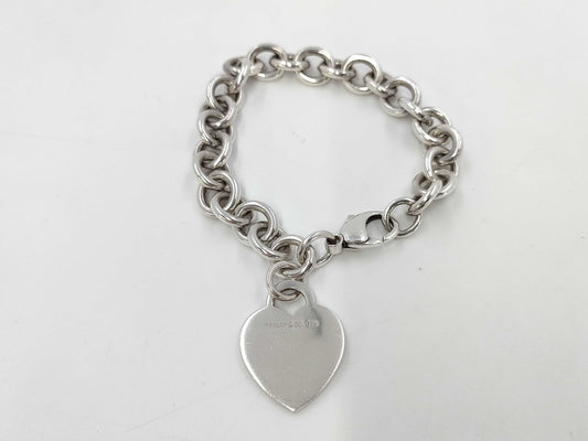 Tiffany & Co. Tiffany Return to Heart Tag SV925 Bracelet Bangle