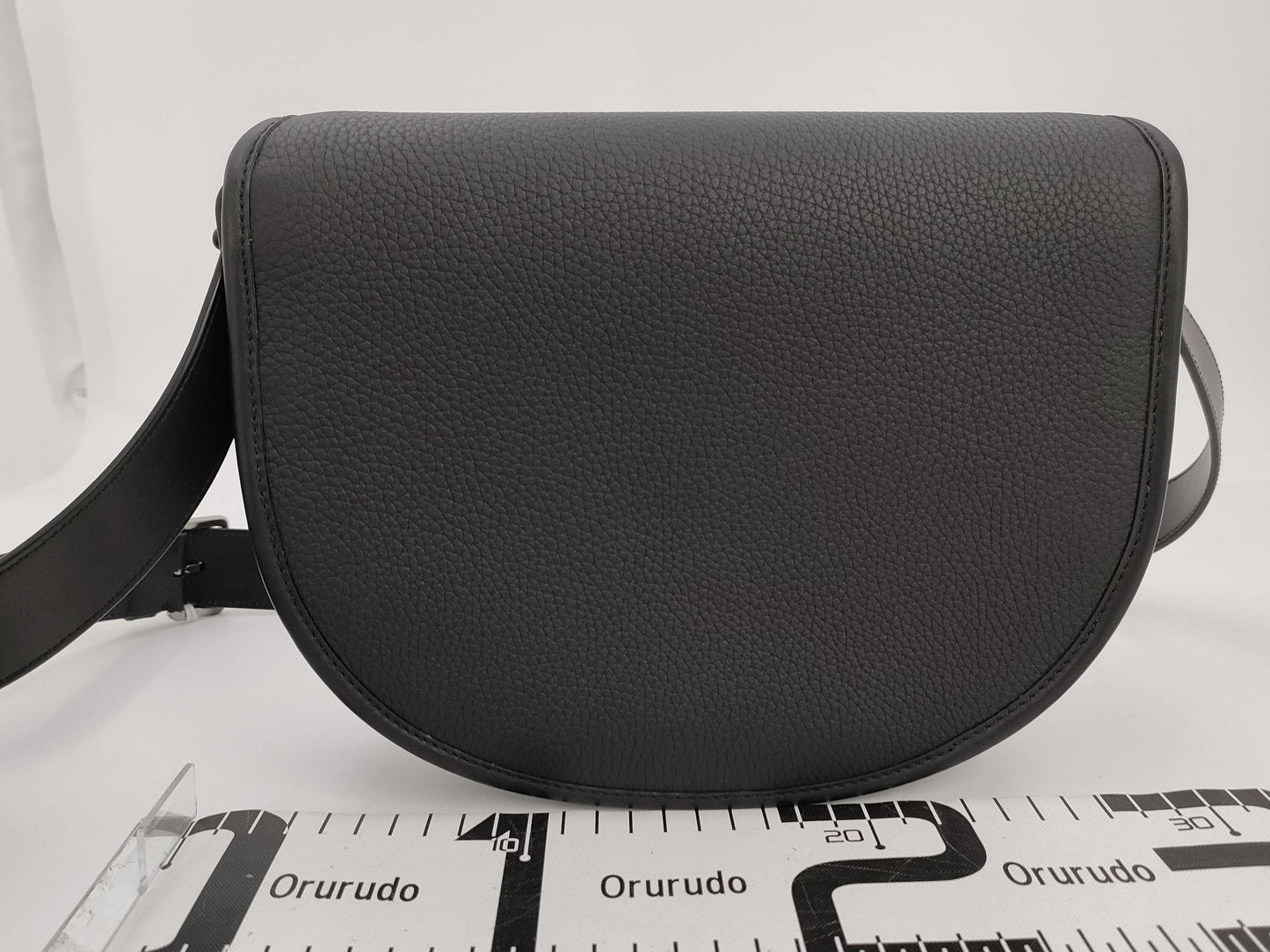 Dior Christian Dior Dior Gallop Shoulder Bag Virgin Leather Black Shoulder Bag