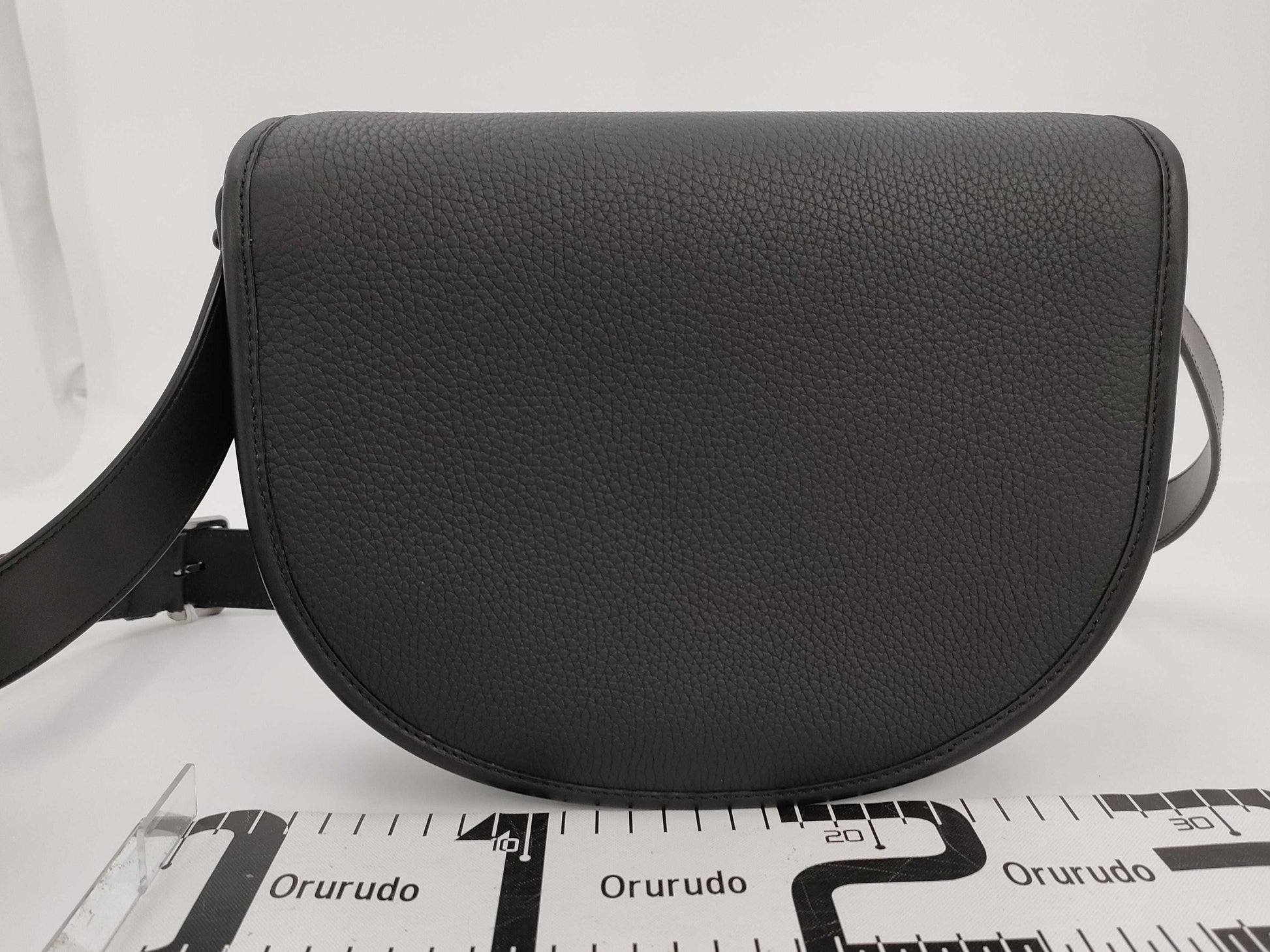 Dior Christian Dior Dior Gallop Shoulder Bag Virgin Leather Black Shoulder Bag