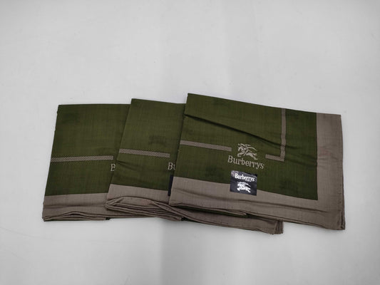 Burberrys BURBERRY Barberry Seal Handkerchief 3 Pieces Other Accessories