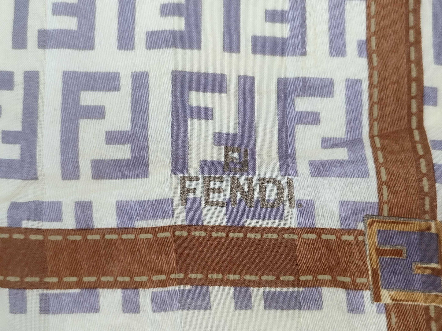 FENDI Zucca Scarf 2 Pieces Other Accessories