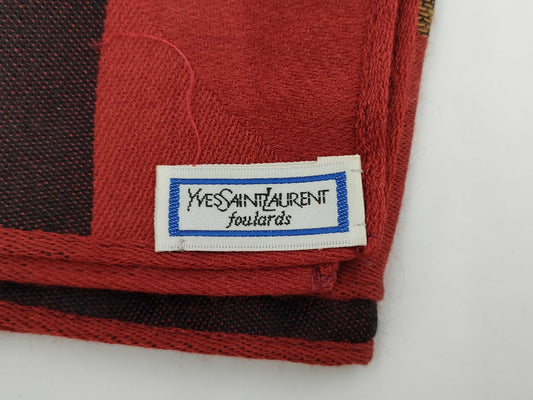Yves Saint Laurent Wool Silk Lap Stole Other Accessories