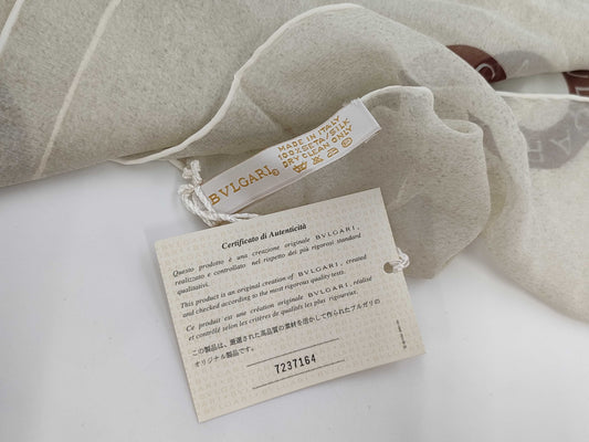 BVLGARI Silk Scarf
