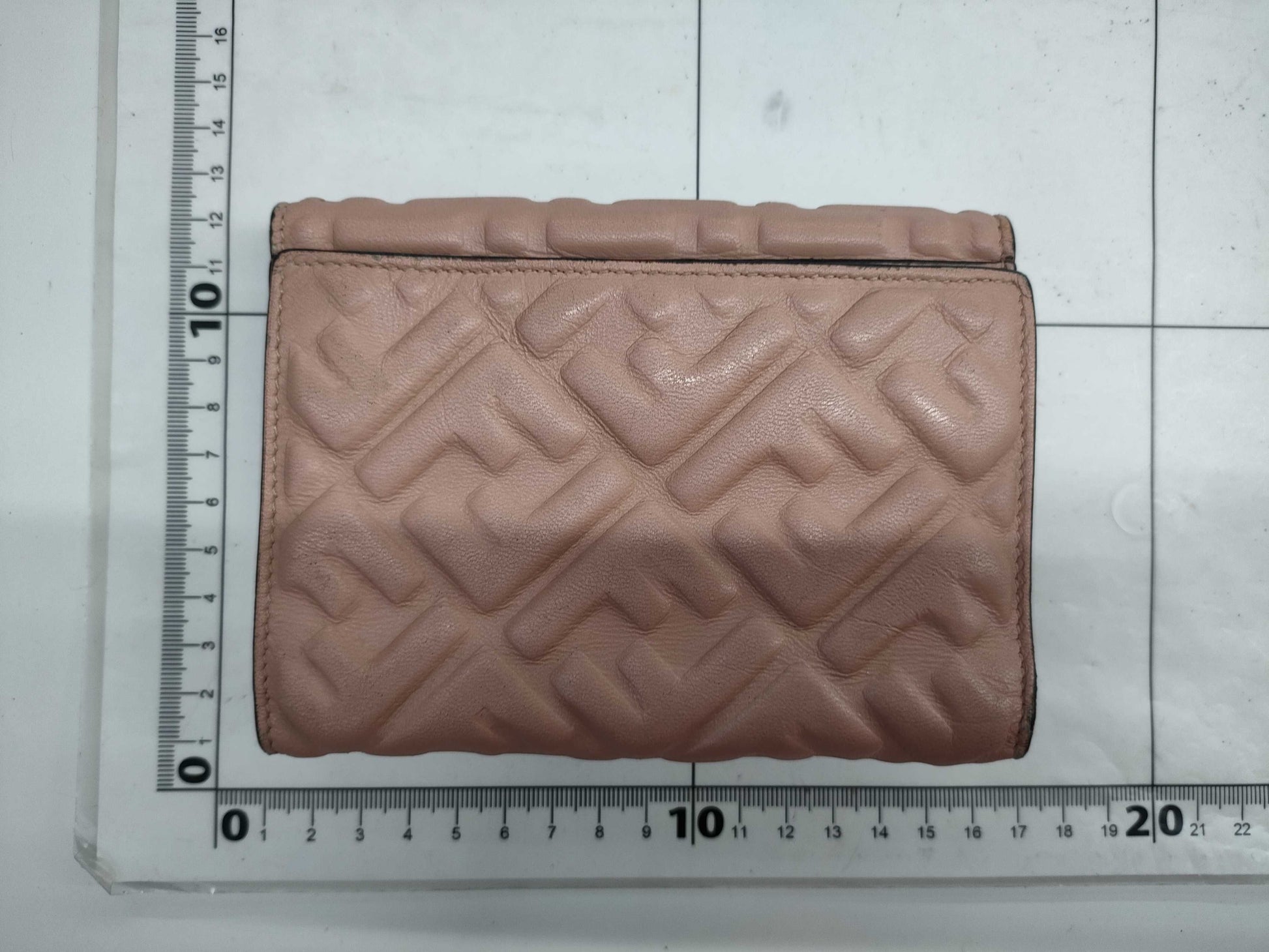 FENDI Zucca Mamma Embossed Folding Wallet Wallet