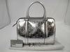 Dior Boston Trotter Silver Handbag