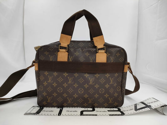 LOUIS VUITTON Sackbossfall Monogram M40043 Briefcase Business Bag