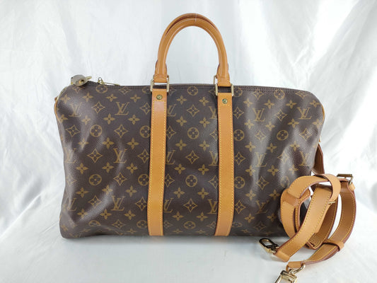 LOUIS VUITTON Monogram Keepall 45 03 Boston Bag