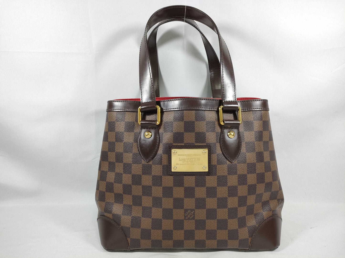LOUIS VUITTON Damier LV Hampstead Damier Hand Handbag