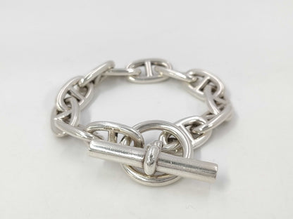 HERMES HERMES Schone Dunkle 12-Panel Bracelet Bangle