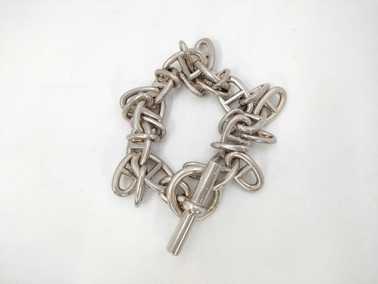 HERMES HERMES Shane Dunkle 10-Panel Bracelet Bangle