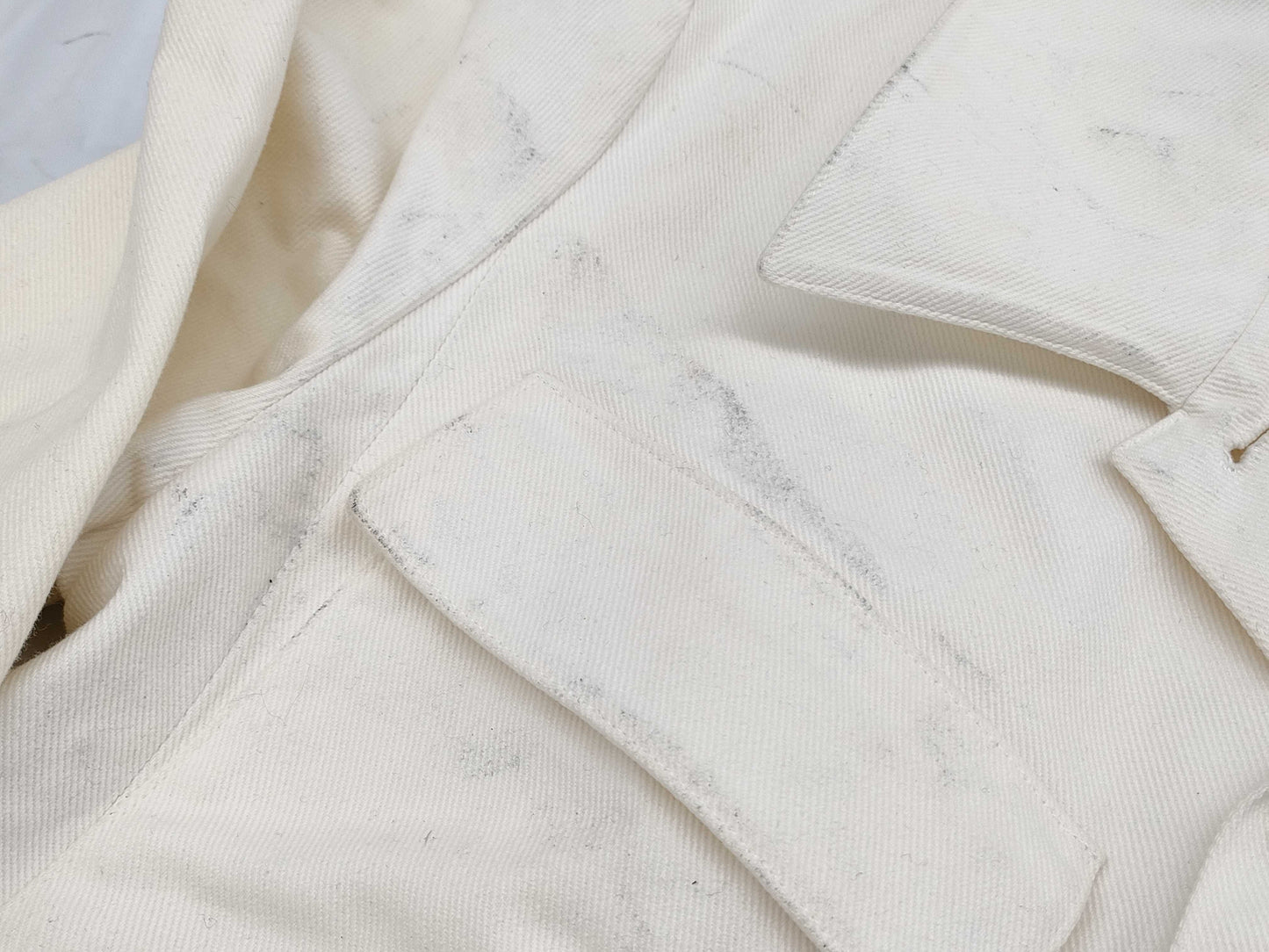 CHANEL CHANEL Cotton Jacket WHI Jacket